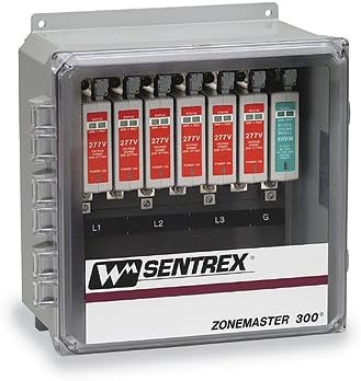ZoneMaster ZA277Y Zone Master Wire mold Surge Protector, 3-Phase, 100kA for 277/480VAC