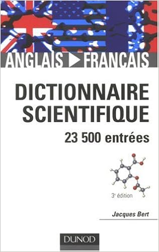 RÃ©sultat de recherche d'images pour "Dictionnaire scientifique anglais-franÃ§ais : 23500 entrÃ©es BrochÃ© â€“ 13 juin 2007"
