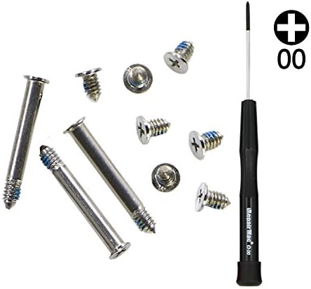Bottom Case Repair Replacement Screws and Screwdrivers for MacBook (Pro Unibody 13, 15, 17 inch)