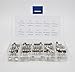 IRISFLY 100pcs 5x20mm Fast-Blow Glass Fuses Quick Blow Car Glass Tube Fuses Assorted Kit Amp 0.2A, 0.5A,1A,2A,3A,5A,8A,10A,15A,20A（0V-250V）