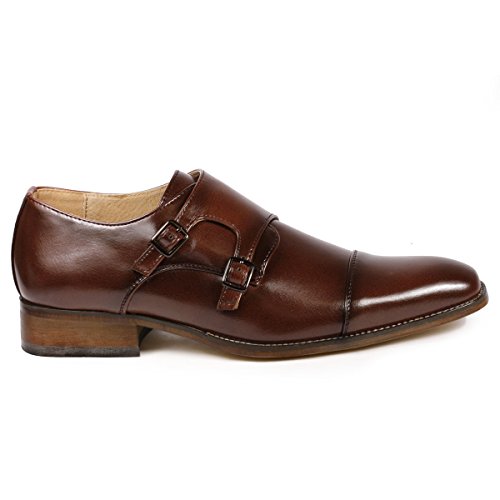 Uv Signature Uv010 Mens Double Monk Strap Cap Toe Slip  display picture 1