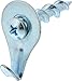 Hillman 122362 Self-Drilling Chrome Wall Dogs with Picture Hanging Hook, up to 50 lbs