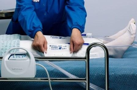 DVT Compression Therapy Garment 3 Chamber SCD Express Leg Small