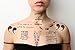 Books & Quotes Temporary Tattoo Pack (Set of 10)