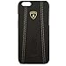Lamborghini Aventador D2 Leather+Carbon Fiber Back Case for iPhone 6 Black