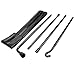 DICN Truck Spare Tire Changing Repair Tool for Ford F150 2004-2014 Car Wheel Remove Jack Replace Irons OEM Lug Nut Wrench Extension 4Pcs Kit Set with Bag US Ship