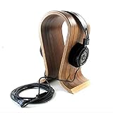 Agile-shop Wooden Omega Headphones Rack Headset Hanger Holder