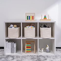Kriitools White Shelf Storage Bins for