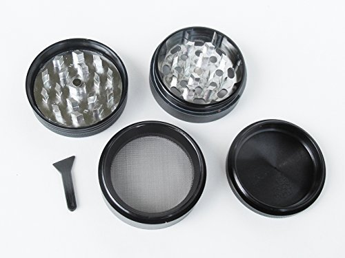 Black Pollen Kief Keef Scrapers for Herbs And Spices Grinders For All Grinding Purpose Very Easy To Clean - Pack 12