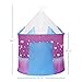 Unicorn Princess Kids Play Tent Fairy Castle - Imaginative Play and Creativity with 8 Erasable Fabric Markers for Indoor and Outdoor Play. Popup and Fully Foldable with Storage Bag