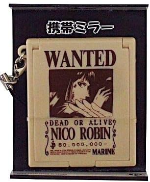 Amazon ワンピース ミラー ストラップ キーホルダー One Piece 鏡 グッズ ニコ ロビン 手配書 アニメ 萌えグッズ 通販