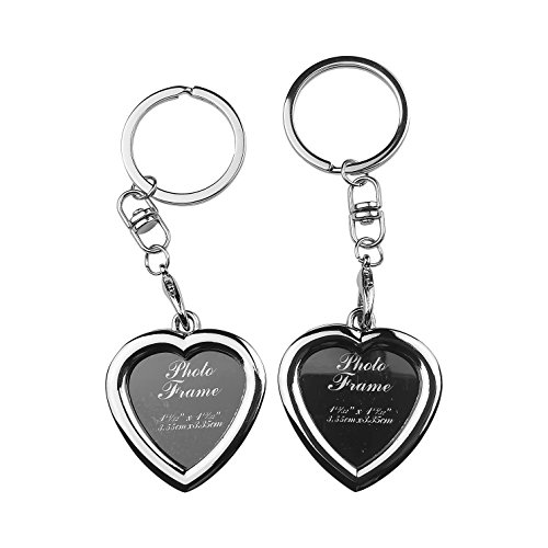 Art attack silvertone matching hearts bff best friends picture ph…
