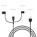 dodocool Lightning/Micro USB/USB C Cable MFi Certified 3.3ft 3-in-1 Charge, Sync for iPhone 8/8 Plus/X/7/7 Plus/6s Plus/Samsung S7/LG G5/HTC 10/Nexus 5X and More
