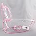 Topsung Waterproof Puppy Raincoat Pink Transparent Pet Rainwear Clothes for Small Dogs/Cats, Size M