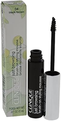 Amazon クリニーク ジャスト ブロージング ブラッシュ オン スタイリング ムース 04 ブラック ブラウン 2ml クリニーク Clinique アイブロウ 通販