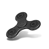 Fidget Spinner, Maxboost [Mini Size][Premium Bearing] Figit Spinner Toy Finger Spinner Focus Spinner Easy Spin Stress Reducer for Kids and Adult Hands Toys Perfect for Anxiety, Autism (Black)