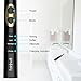 Electric Toothbrush Rechargeable Sonic Toothbrush for Adults, 3 Modes 4 Hours Fast Charge for 30 Days' Use, Built-in Timer, Waterproof Black