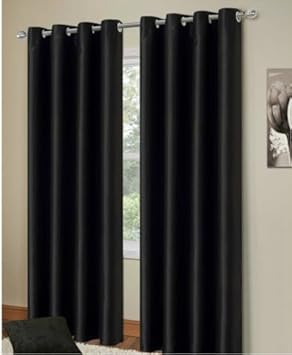 Extra Long Drop Curtain 90 X 108 Inch Faux Silk Fully Lined