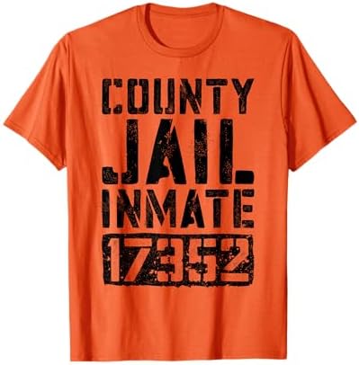 Amazon.com: Cuyahoga County Jail Inmate T Shirt - Funny Prison