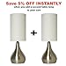 Touch Lamp by Light Accents - Touch On Lamp - Modern Bedside Lamp 18