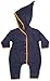 Zutano Cozie Elf Romper - Navy - 3M