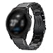 TenCloud Fenix 5S,5S Plus Band 20mm Quick Release,Replacement Solid Stainless Steel Metal Strap for Garmin Fenix 5S&5S Plus Sapphire Smartwatch [NOT for Fenix 5&Fenix 5X](Black-Link)