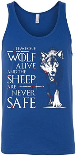Leave One Wolf Alive and The Sheep Are Never Safe Tank Top