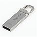 BoqoHyy USB 2.0 Flash Drive 128GB (Ubo/Silver - Hup128)