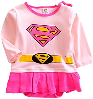 VogueFashion Halloween: Baby Superhero Jumpsuit Removable Cape