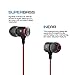 Earphones With Microphone E181 Premium Earbuds Stereo Headphones and Noise Isolating