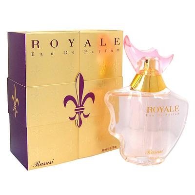 Royale for Women EDP - Eau De Parfum 50 ML (1.7 oz) | Rich Pour Femme Spray | Sweet Blend of Honey, Vanilla with Fresh Tangerine Notes | Signature Dubai perfumery | by RASASI