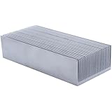 Aluminum Heat Radiator Heatsink Cooling Fan 150mm(L) x69mm(W) x36mm(H) for PC Computer, High Power Led Amplifier Transistor S