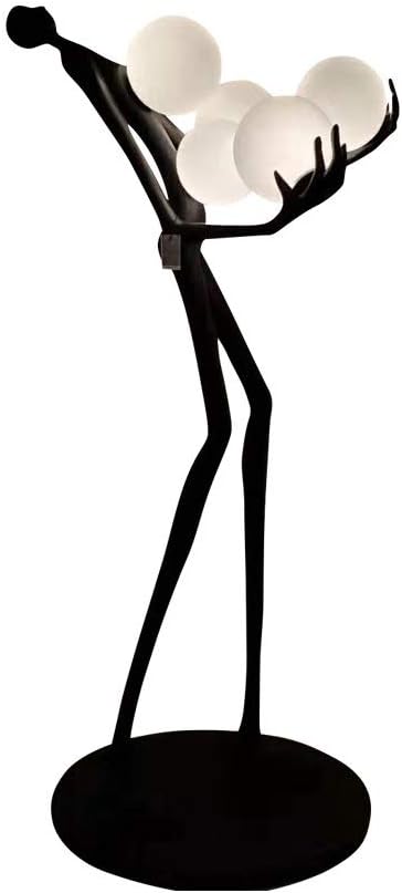 Viqie Floor Lamp Modern Stylish Creative Mannequin Sculpture Floor Lamp Designer Hotel Lobby Mall Showroom Sales Office Floor Lamp