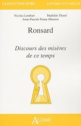 Ronsard, "Discours des misères de ce temps"