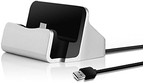 ABCTen USB Type-C Desktop Charger with 3ft Cable Charging Dock Station for Maze Alpha 6 Oneplus 5