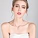 Alberoo 925 Sterling Silver Cubic Zirconia Four Leaf Clover Pendant Necklace…