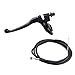 Minireen Left Brake Clutch Lever Bike Brake Cable 7/8″ Throttle Grips w/Cable For Baja Mini Bike 196cc 5.5hp 6.5hpthumb 2