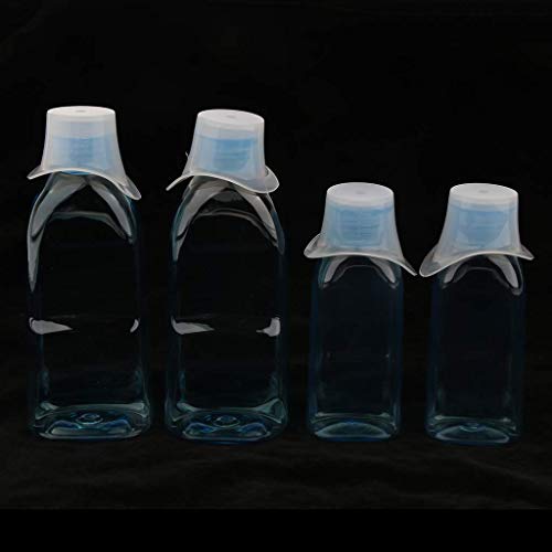 Tcplyn High Quality Eyecup Eyewash Container Eye Wash Cleaning Cleaning Leakage Travel Supplies 8 pcs Plastic Bottle 2 Size Durability