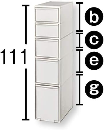 Amazon 家具 収納 キッチン収納 食器棚 キッチンストッカー 食品ストッカー 引き出しいっぱいスリムキッチンストッカー 5段 幅25 5cm キッチンストッカー オンライン通販