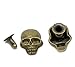 Housweety 50 Sets Bronze Tone Skull Spike Rivet Studs Spots 16x12mm(5/8