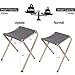 REDCAMP 2-Pack Folding Camping Stools Fold Up, Sturdy Lightweight Portable Camp Stools for Fishing Sitting, Hold 300lbs Adults and Kidsthumb 1
