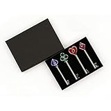 Resident Evil 2 Remake Keys Collection Set of 4 Pcs