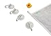 2 x Bath Toy Organizer + 6 Ultra Strong Suction Cups + Bonus Numbers & Shapes Bath Toys - The Perfect Bath Toy Holder Set For Kids, Toddlers & Adults - Bath Storage For Mold Free Toys