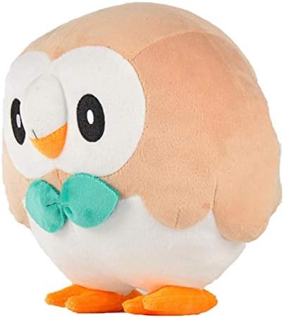 pikachu rowlet plush