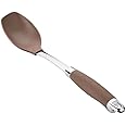 Anolon SureGrip Nonstick Nylon Mini Solid Spoon, Bronze 13.25-Inch, Tools and Gadgets