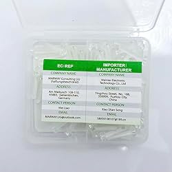 Pzsmocn 200 Pieces/100 Sets M3*15 mm PC Transparent