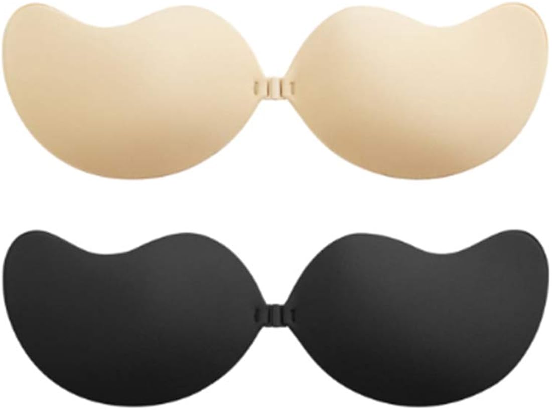 Push Up Strapless Sticky Adhesive Invisible Backless Bras Plunge