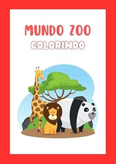 Livro Animais do zoo: Colorindo o Mundo