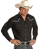 Ely Cattleman Men's Contrasting Piped Yoke Western Shirt - 15202980-89