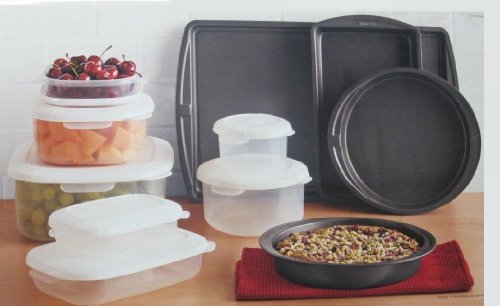 Chefmate 18 Piece Baking and Food Storage Set